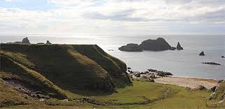 Dramatic rocks at Lower Killeyan islay